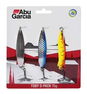 Abu Garcia Toby LF 3-pack 15g Lokkende klassik blyfri bestselger sluk