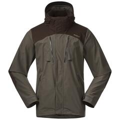 Bergans Hogna V2 2L Jacket XL Green Mud/Dark Wood Brown
