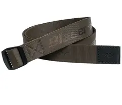 Blaser Woven Belt 22 Dark Brown XL Robust vevd belte med metall spenne