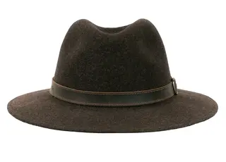 Blaser Traveller Hat Mottled Dark Brown 59