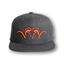Blaser Cap "Flat Snapback" Grey with Orange Argali Logo