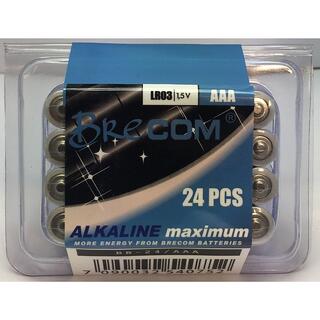 Brecom Batteri LR03/AAA (24pack) AAA. 1050 mAH