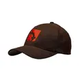 Skitt Jakt Flexfit Caps Brown L/XL Med Skitt Jakt logo i front