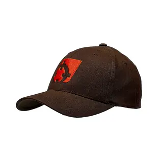 Skitt Jakt Flexfit Caps Brown Med Skitt Jakt logo i front