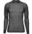 Brynje Wool Thermo Light Shirt XS Trøye med rund hals og lang arm - Sort
