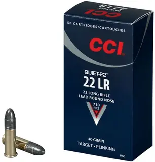 CCI Quiet 22 LR 40gr 50-pack