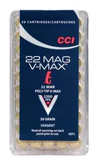 CCI 22 WMR Maxi-Mag 30gr V-Max 50-pack