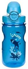 Nalgene Minigrip On The Fly Blå CHOMP Drikkeflaske til barn 0,375 liter