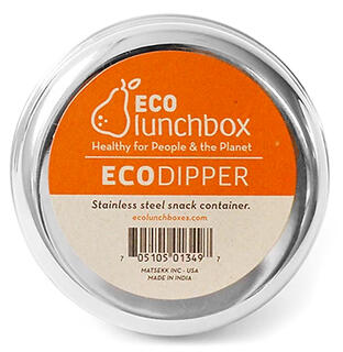 ECOlunchbox Rund snacksboks ECODipper Praktisk oppbevaring av mat