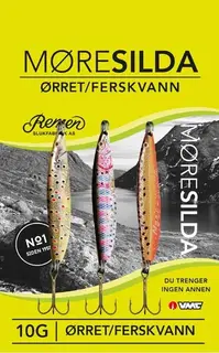 Remen Møresilda Ørret 10g 3-Pak Ferskvann - Ørret
