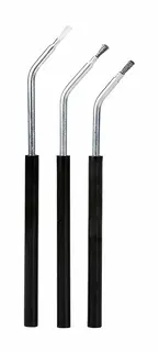 Eurohunt Angled Cleaning Brushes 3-pack med vinklede nylonbørster