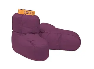 Exped Down Sock L Dark Violet Sovepose for føttene dine!