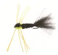 Montana rubber leg #6 - Black/yellow Kjøp 12 fluer få gratis flueboks