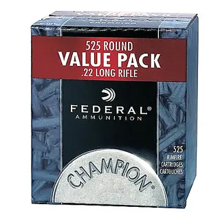 Federal 22LR Champion 36gr HP 525-pack