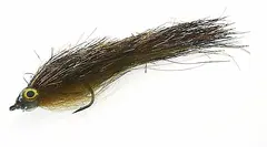 Fishmadman Pike Fly Single Hook 5/0 Copper Brown