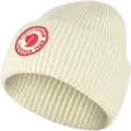 Fjällräven 1960 Logo Hat Chalk White Behagelig strikkelue i lammeull