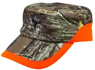 Fladen Jakt caps "Authentic Wear" Camo/Orange, One size