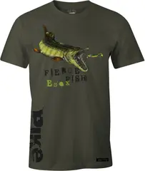 Fladen Hungry Pike T-Shirt L Green