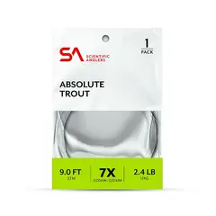 SA Absolute Trout Leader 7'5' 5X 0,15mm