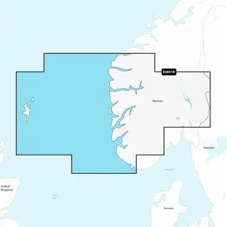 Garmin Maritime kart Sognefjorden EU051R Garmin Navionics+ verdensledende sjøkart