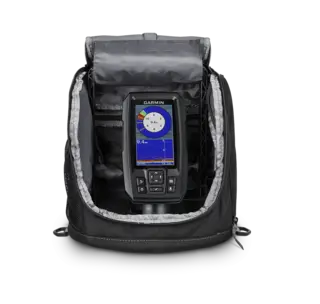 Garmin STRIKER™ Plus 4-isfiskepakke Ekkolodd /GPS m/ batteri