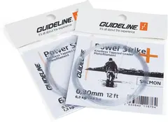 Guideline Power Strike Salmon 12' 0,40mm Tapert fortom fra Guideline