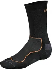 Härkila All Season Wool II sokk M 39/42 Lett og slitesterk sort sokk