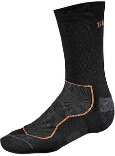 Härkila All Season Wool II sokk S 35/38 Lett og slitesterk sort sokk