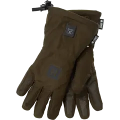 Härkila clim8 HWS gloves Brun M Regulerer automatisk varmen i hanskene