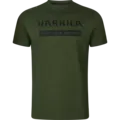 Härkila Logo t-shirt 2-pack Duffel 3XL T-skjorte i Duffel green/Phantom