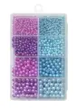 Kinetic Pearl Beads Kit Flytekuler, Purple/Light Blue