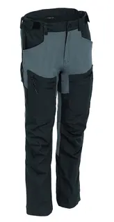 Kinetic Mid-Flex Pant Grey/Black S Allsidig hybridbukse til friluftsliv