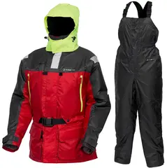 Kinetic Guardian Flotation Suit S 2-delt flytedress - Red/Stormy