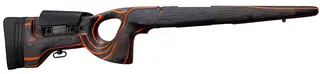 KKC DuoGrip Tikka T3 Black/Orange Sort/Or justerbar riflestokk høyre/rex