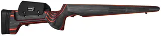 KKC Hunting Black/Red Black/Red justerbar laminat riflestokk