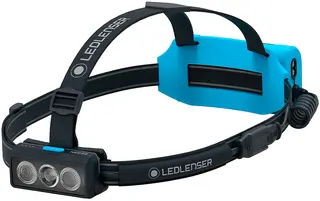 LED Lenser Hodelykt NEO9R Black/Blue 1200 lumen