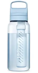 Lifestraw Go 2.0 1L Icelandic Blue Filterflaske for reise og daglig bruk