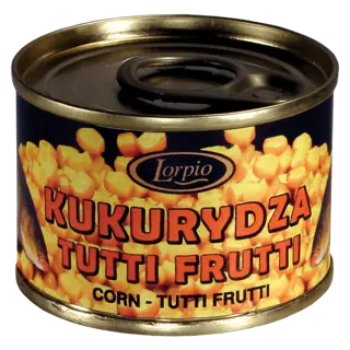 Lorpio Corn Flavoured 70g Tutti Frutti Aromatisk attraktor