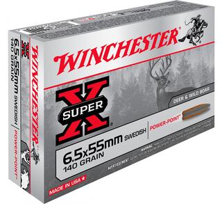 Winchester PowerPoint 6,5x55 140g Super X Power Point