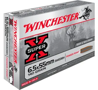 Winchester PowerPoint 6,5x55 140g Super X Power Point