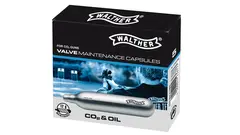 Walther Vedlikehold CO2 patron CO2 patroner med smøring