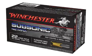Winchester 22LR SubsonicMax 42gHP 50-Pack
