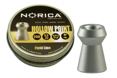 Norica Hollow Point Luftkuler 4,5mm 250stk/boks, Vekt 0,57g/8,7gr