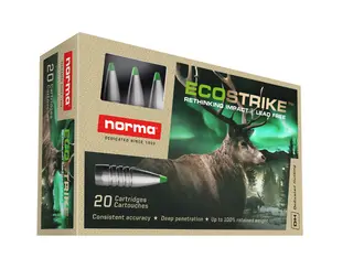 Norma Ecostrike 20-pack presis blyfri jaktammunisjon