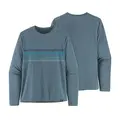 Patagonia M L/S Capilene Plume/Grey L Cool Daily Graphic Shirt