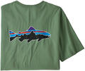 Patagonia Fitz Roy Bear T-Shirt M Sedge Green