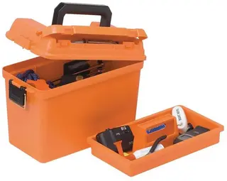 Plano Emergency Supply Box With Tray Vanntett utstyrskasse