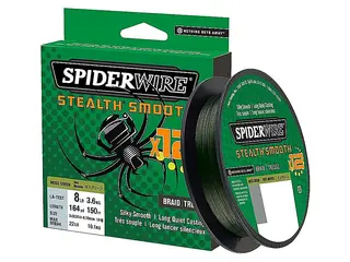 Spiderwire Stealth Smooth 12 Myk og langtkastende superline!