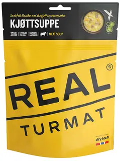 Real Turmat Kjøttsuppe Klassiker med oksekjøtt og rotgrønnsaker