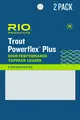 Rio Powerflex Plus Leader 12' 0,12mm 2pk 6X